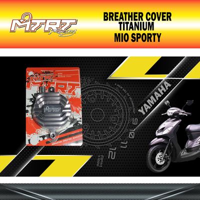 BREATHER COVER MIO (TITANIUM) MTRT