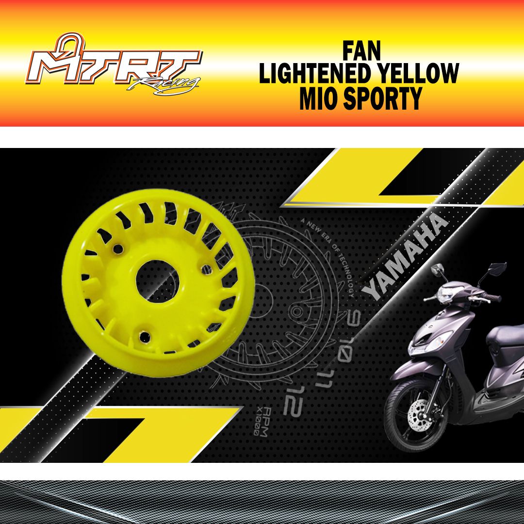 FAN MIO LIGHTENED YELLOW MTRT