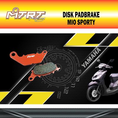 DISK PADBRAKE PAD MIO3/ SOUL / SNIPER MTRT