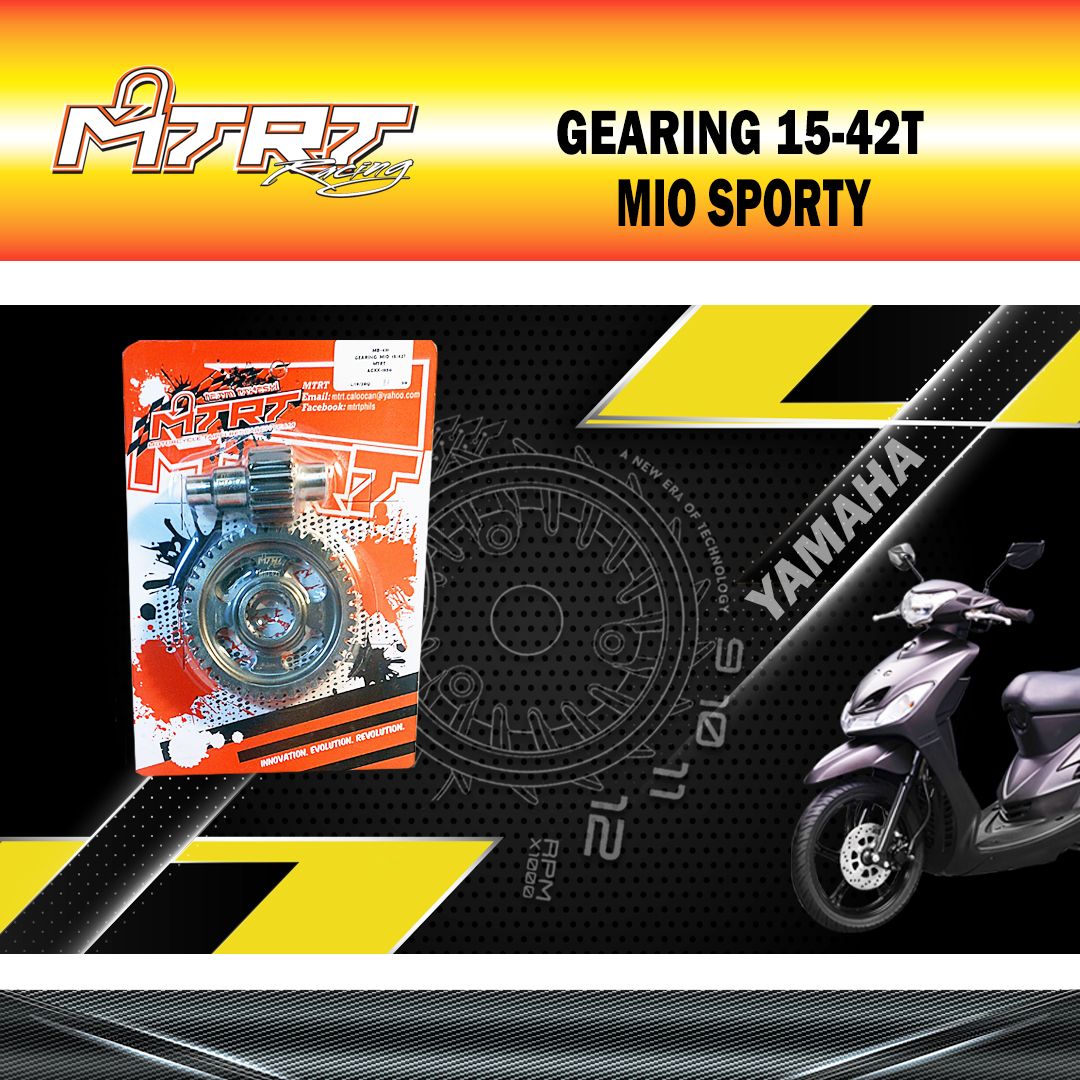 GEARING  MIO  15-42T   MTRT