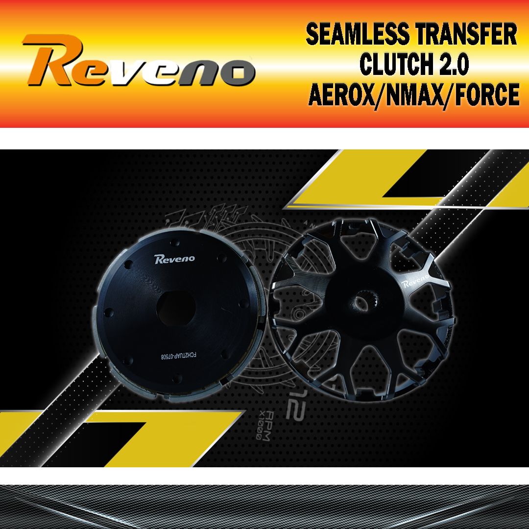 REVENO SEAMLESS TRANSFER CLUTCH 2.0 AEROX/NMAX/FORCE