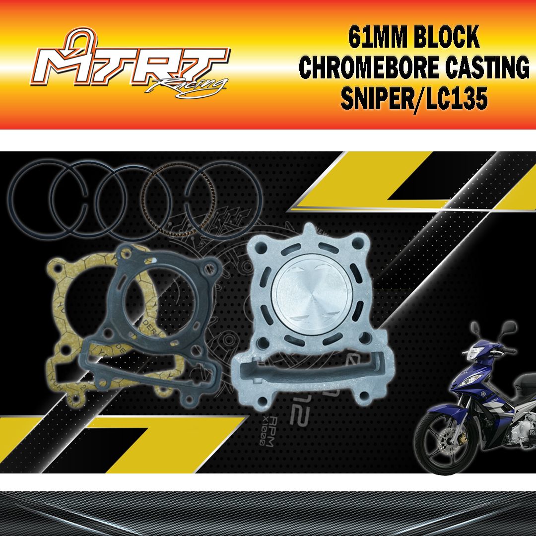 BLOCK LC135 SNIPER  61mm chromebore Casting MTRT