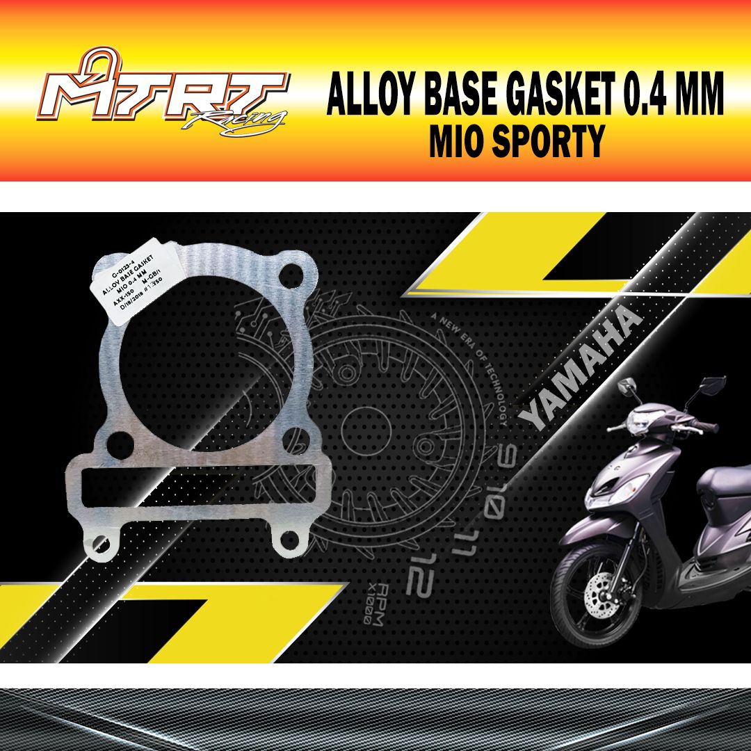 ALLOY BASE GASKET MIO 0.4MM