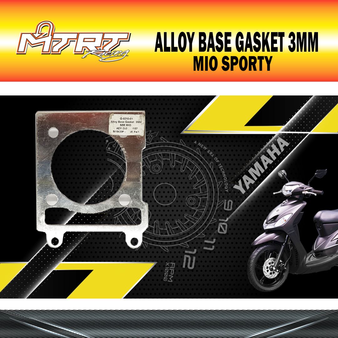 ALLOY BASE GASKET 3MM  MIO
