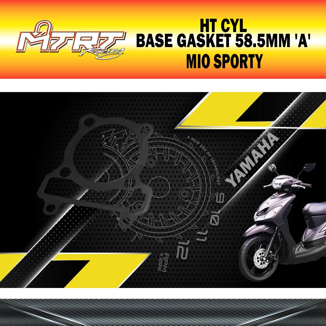 HT CYL BASE GASKET 58.5MM &#39;A&#39; MIO SEE