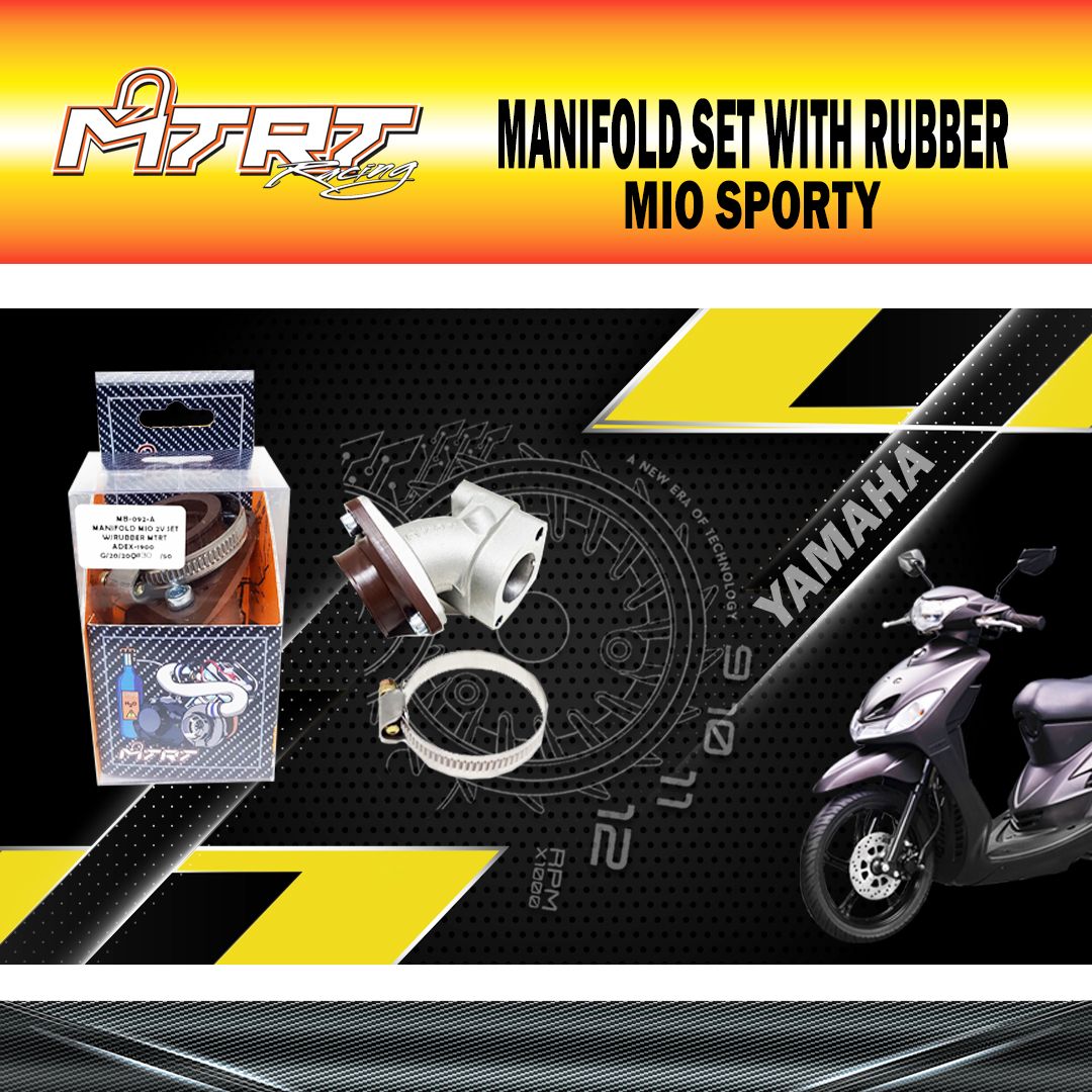 MANIFOLD MIO 2V SET WITH RUBBER MTRT