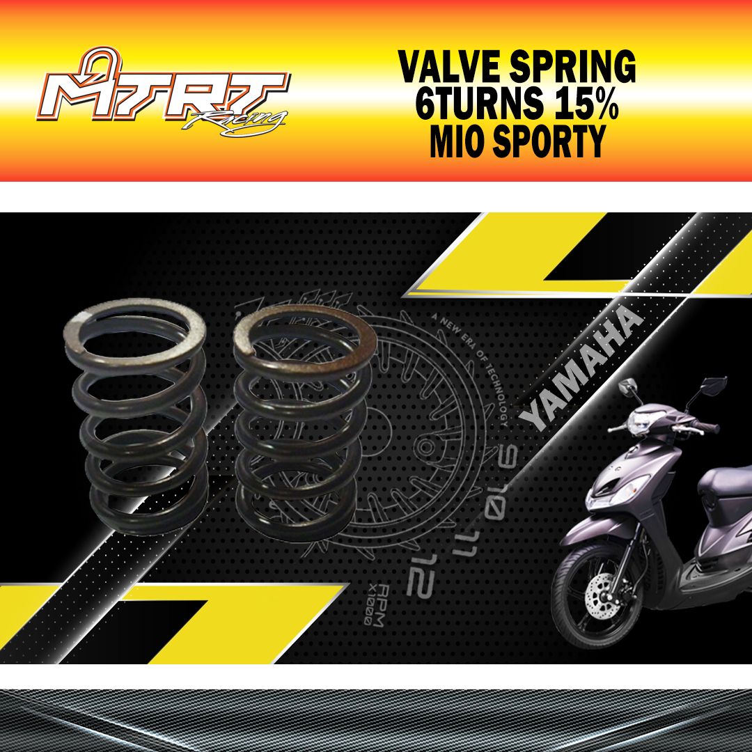VALVE SPRING MIO 6 TURNS 15% MTRT