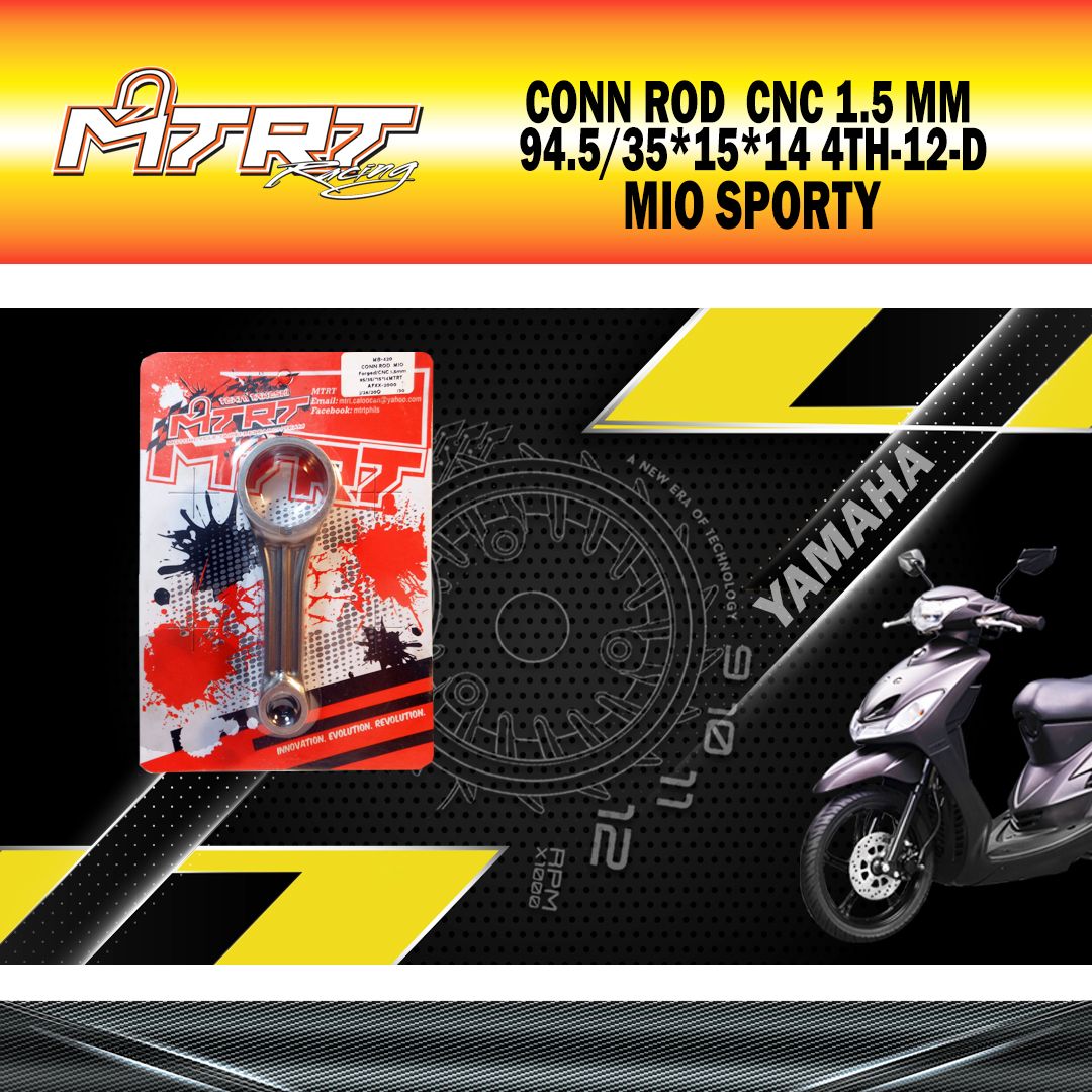 CONN ROD MIO CNC 1.5MM 95/35*15*14 MTRT