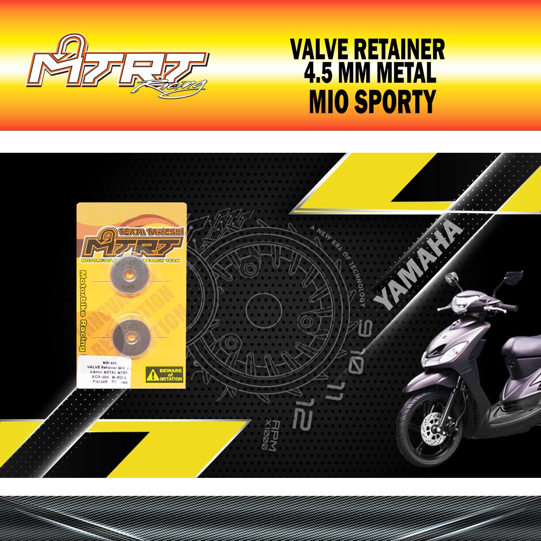 VALVE RETAINER MIO 2V 4.5MM METAL MTRT