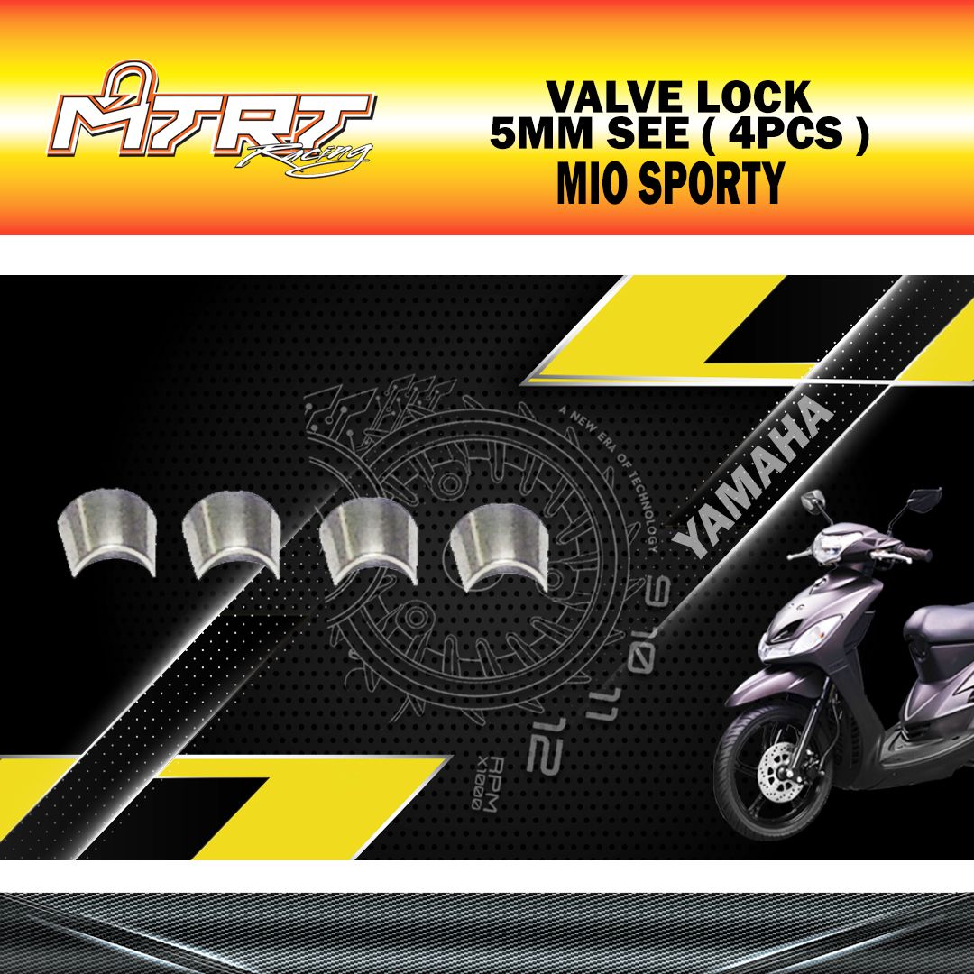 VALVE LOCK MIO 5MM  SEE ( 4PCS )
