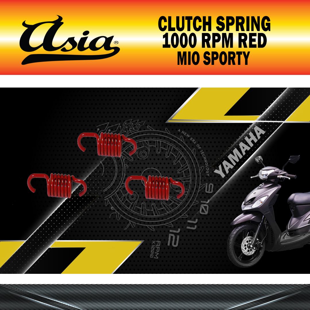 CLUTCH SPRING MIO 1000RPM (RED) ASIA 4TH 14-C