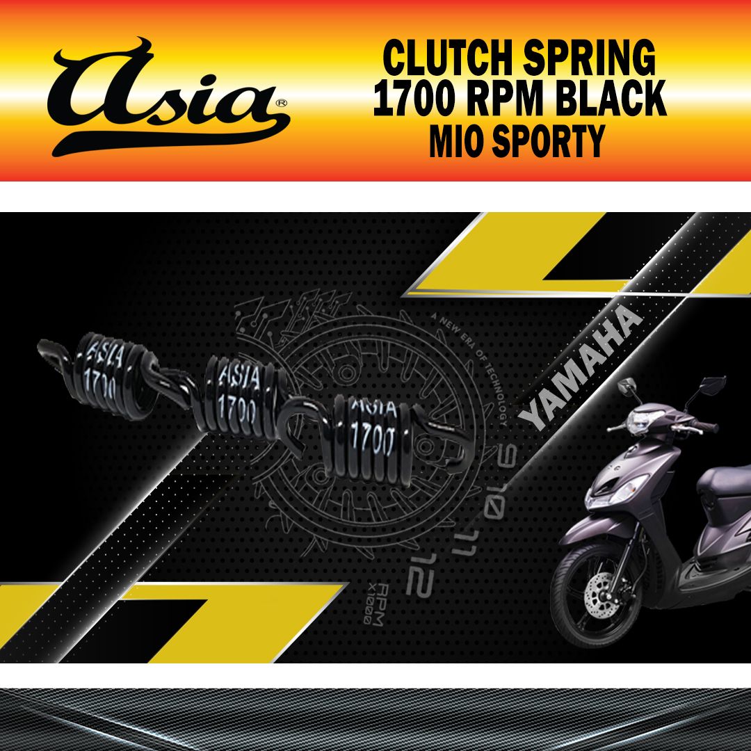 CLUTCH SPRING 1700RPM BLACK