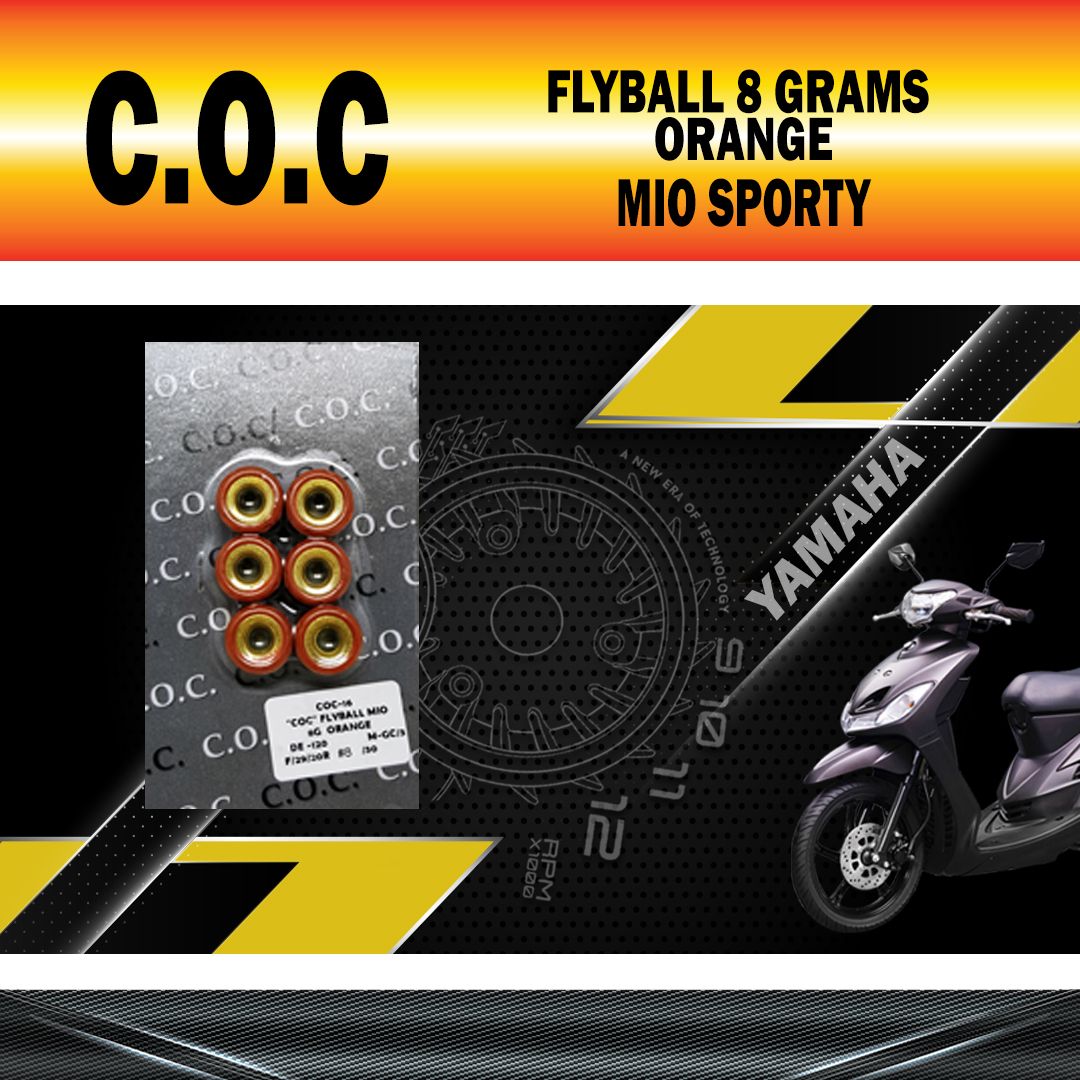 FLYBALL MIO 8G ORANGE