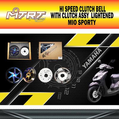 HI SPEED CLUTCH BELL WITH CLUTCH ASSY MIO LIGHTENED