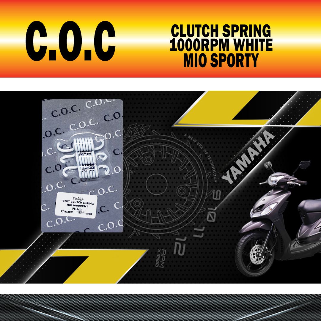 CLUTCH SPRING 1000RPM WHITE