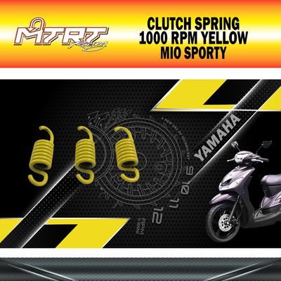 CLUTCH SPRING MIO/BEAT/SKYDRIVE 1000RPM YELLOW MTRT