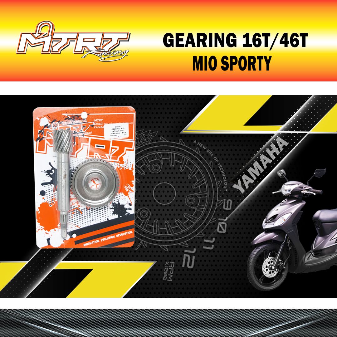 GEARING 16T/46T MIO MTRT