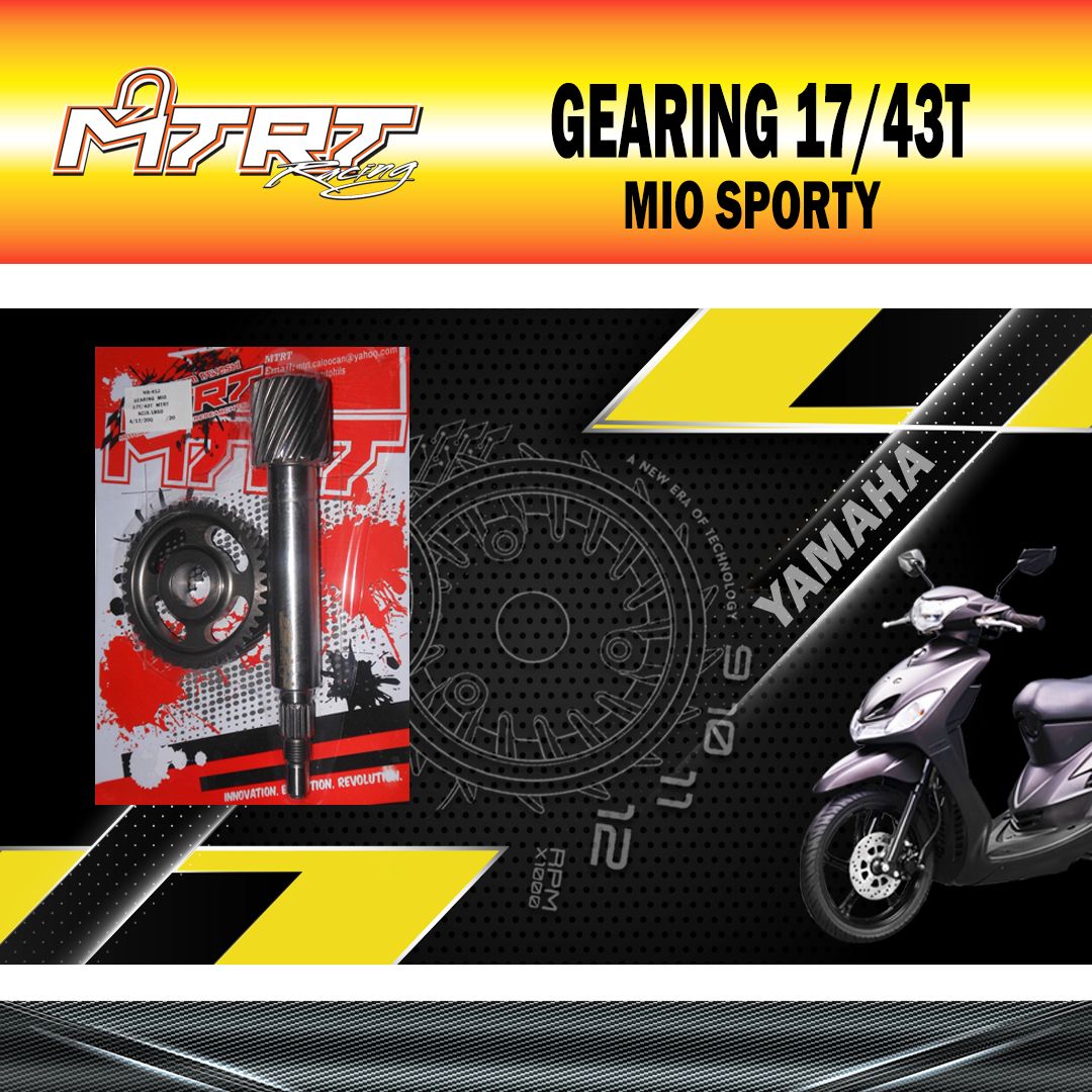 GEARING  MIO  17T/43T  MTRT