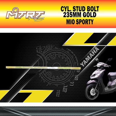 CYL. STUD BOLT 235MM GOLD