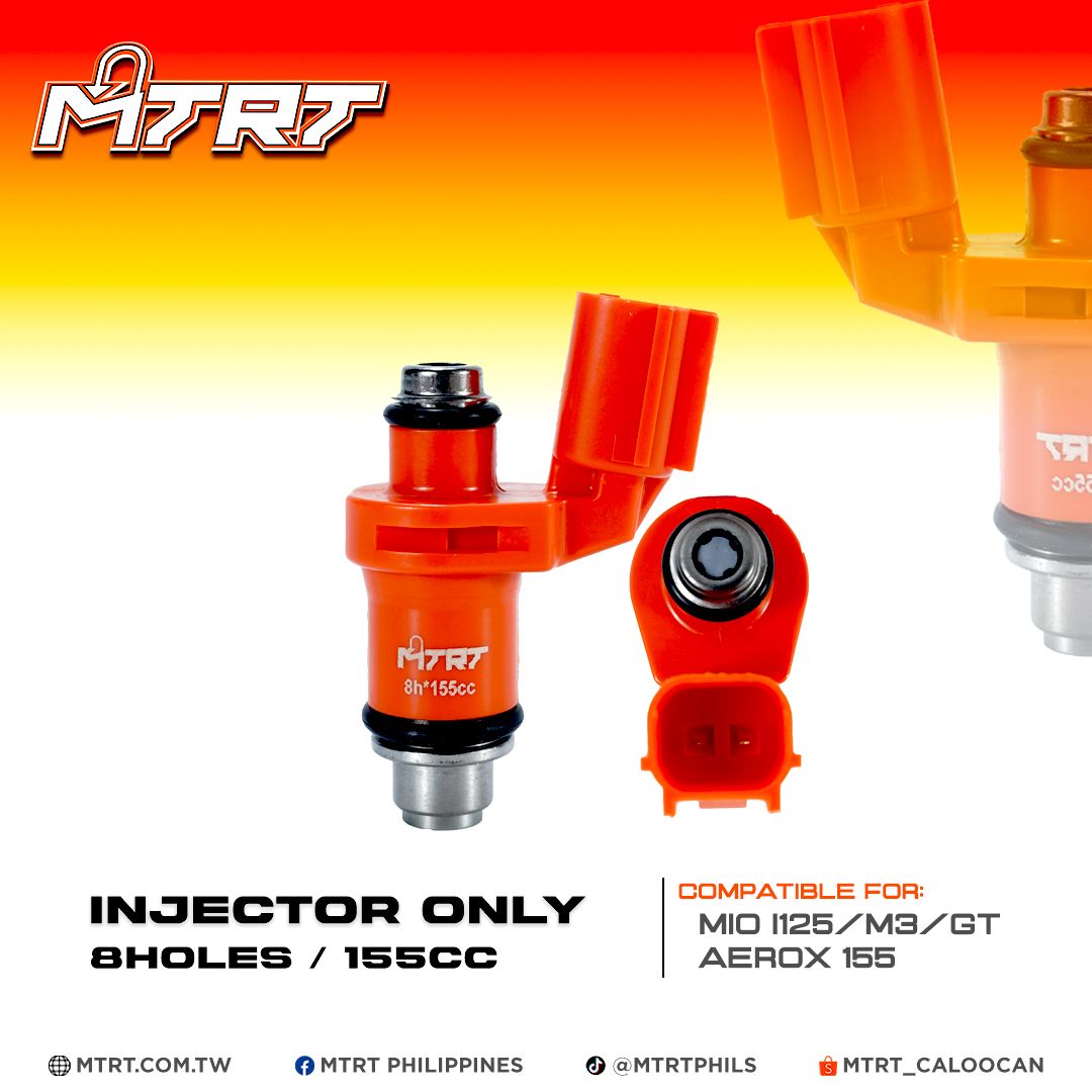 INJECTOR ONLY 8HOLES  MIOi125/Aerox155  155CC MTRT