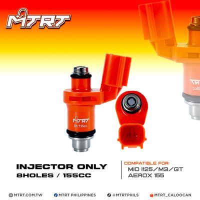 INJECTOR ONLY 8HOLES  MIOi125/Aerox155  155CC MTRT