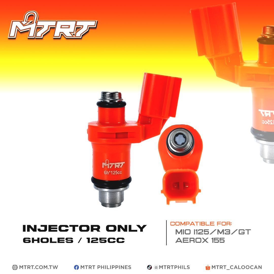 INJECTOR ONLY 6HOLES  125CC MTRT