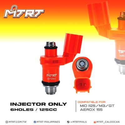 INJECTOR ONLY 6HOLES  125CC MTRT