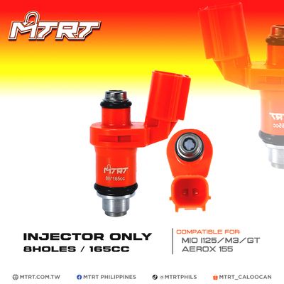 INJECTOR ONLY 8HOLES  MIOi125/Aerox155 165CC MTRT