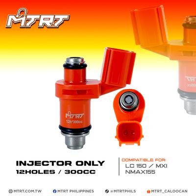 INJECTOR ONLY 300CC 12HOLES LC150/NMAX155/MXI
