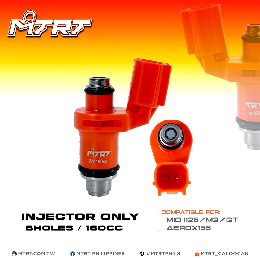 INJECTOR ONLY 8HOLES/160CC  MIOi125 MTRT