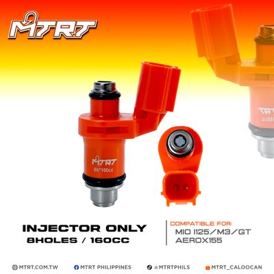 INJECTOR ONLY 8HOLES/160CC  MIOi125 MTRT