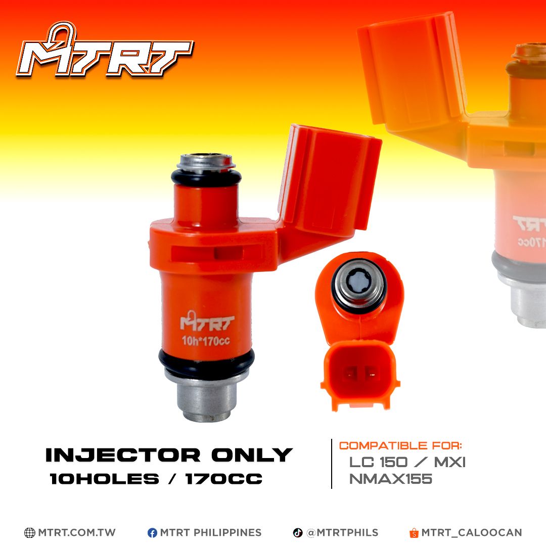 INJECTOR ONLY 10HOLES/170CC  LC150/MXI/NMAX155 MTRT