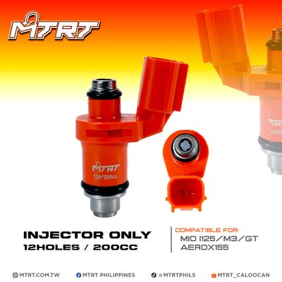 INJECTOR ONLY 12HOLES/200CC MIOI125/M3/GT/AEROX155 MTRT