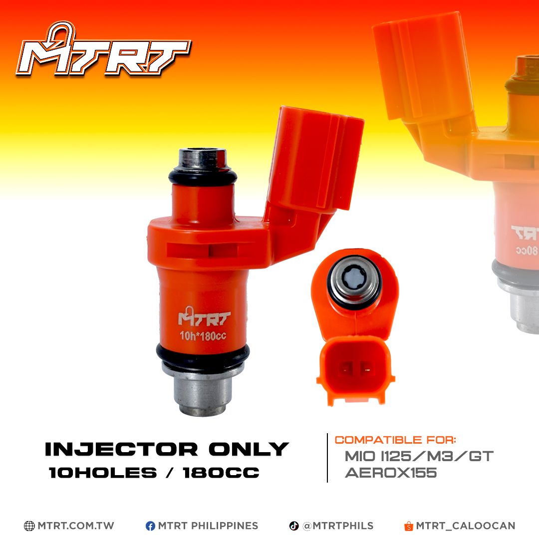 INJECTOR ONLY 180CC 10HOLES  LC150/NMAX155/MXI  MTRT