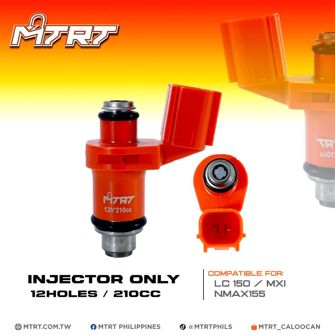 INJECTOR ONLY 210CC 12Holes  LC150/NMAX155/MXI   MTRT