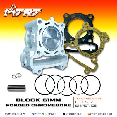 BLOCK LC135/SNIPER  61mm FORGED chromebore MTRT