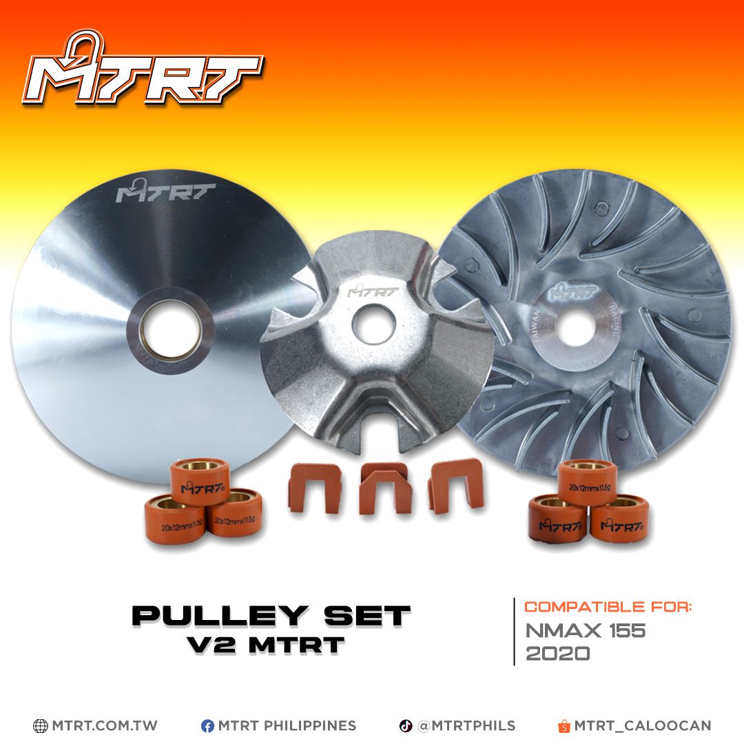 PULLEY SET V2 for  NMAX155 V1 ONLY MTRT