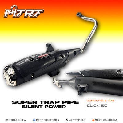 SUPER TRAP PIPE CLICK150 MTRT SILENT POWER | NO TIP