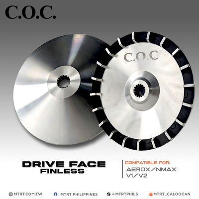 FINLESS DRIVE FACE AEROX/NMAX  V1-V2 COC