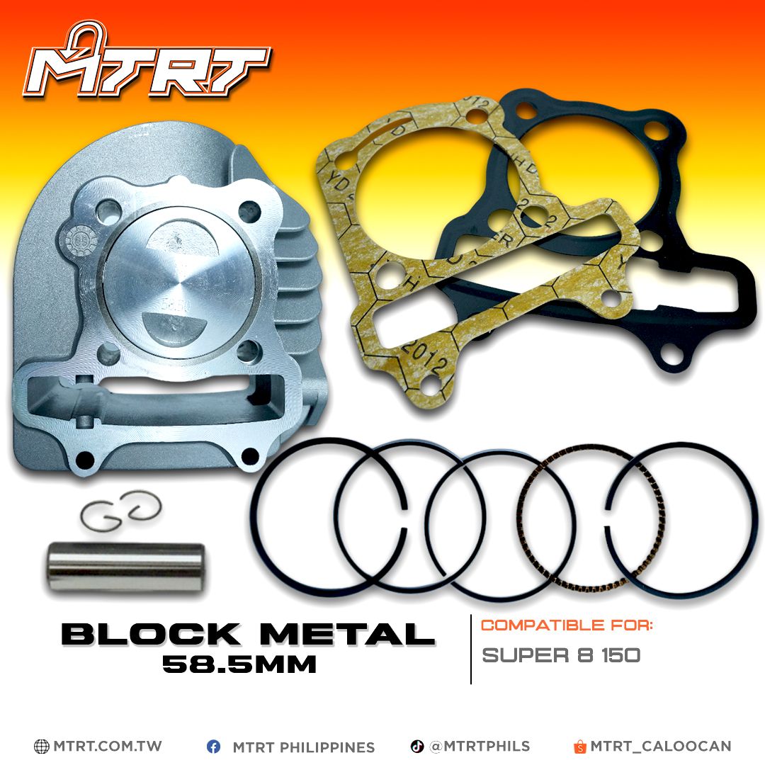 BLOCK SUPER 8 METAL 58.5MM MTRT