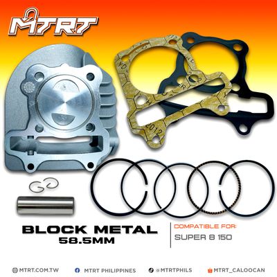 BLOCK SUPER 8 METAL 58.5MM MTRT