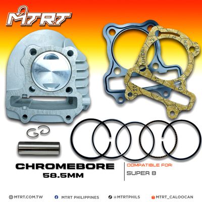 BLOCK Super8 58.5MM Chromebore MTRT
