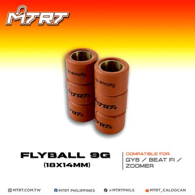 FLYBALL ZoomerGY6SharkBeatFi  9G  MTRT (18x14mm)