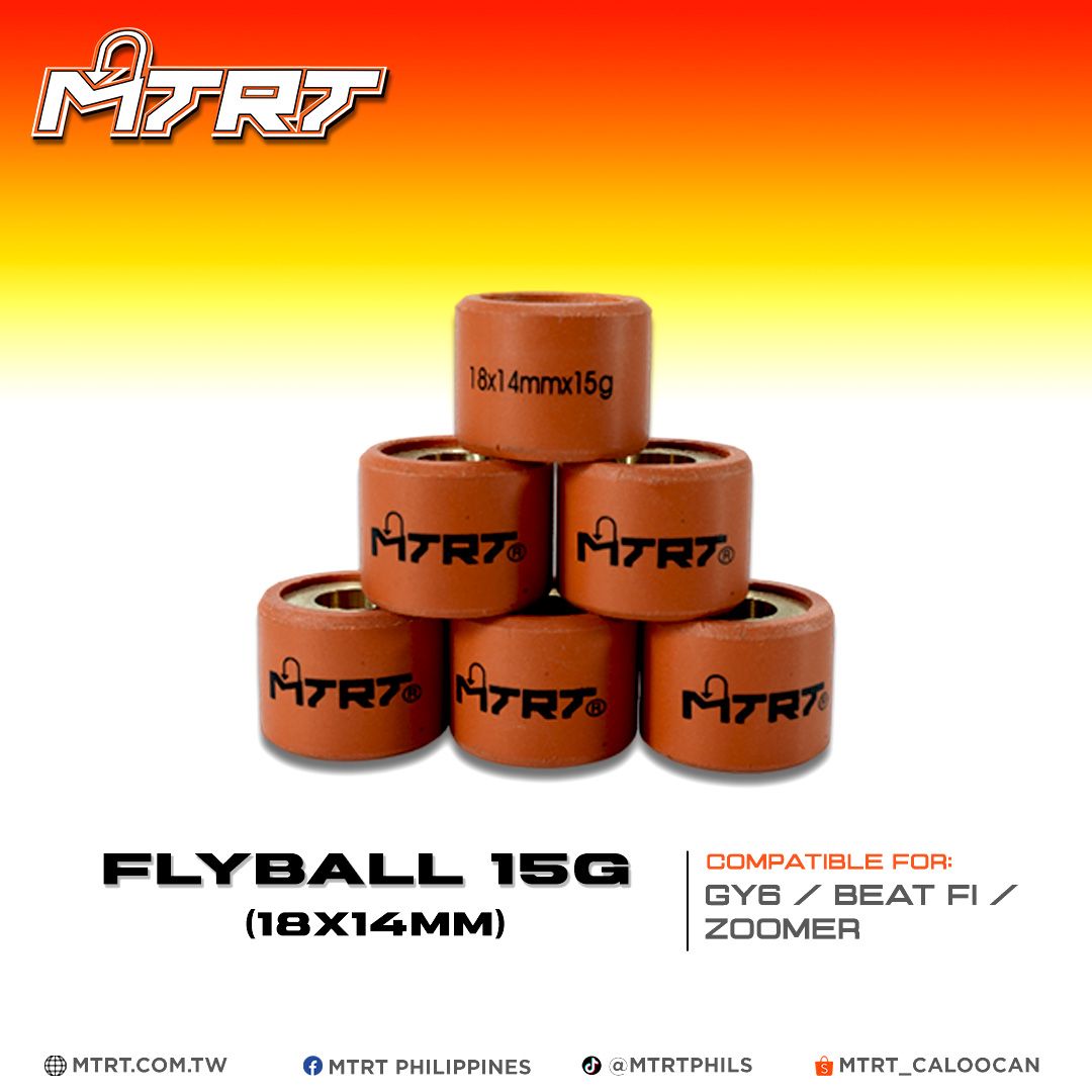 FLYBALL ZOOMER.GY6.SHARK.BEATFI.15G.MTRT 18x14MM