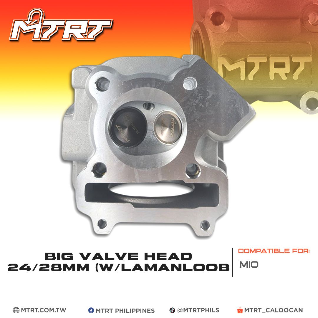 BIG VALVE HEAD MIO 24/28MM ( WITH LAMAN LOOB )