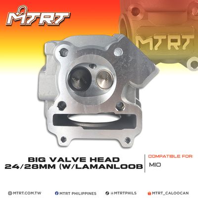 BIG VALVE HEAD MIO 24/28MM ( WITH LAMAN LOOB )