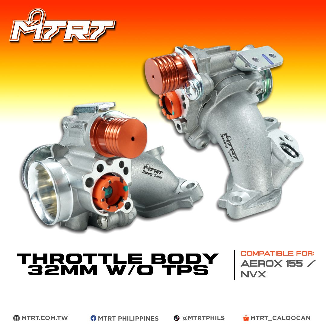 THROTTLE BODY AEROX155/NVX 32MM  w/o TPS MTRT