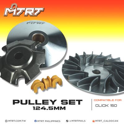 PULLEY SET HONDA CLICK150 MTRT 124.5mm