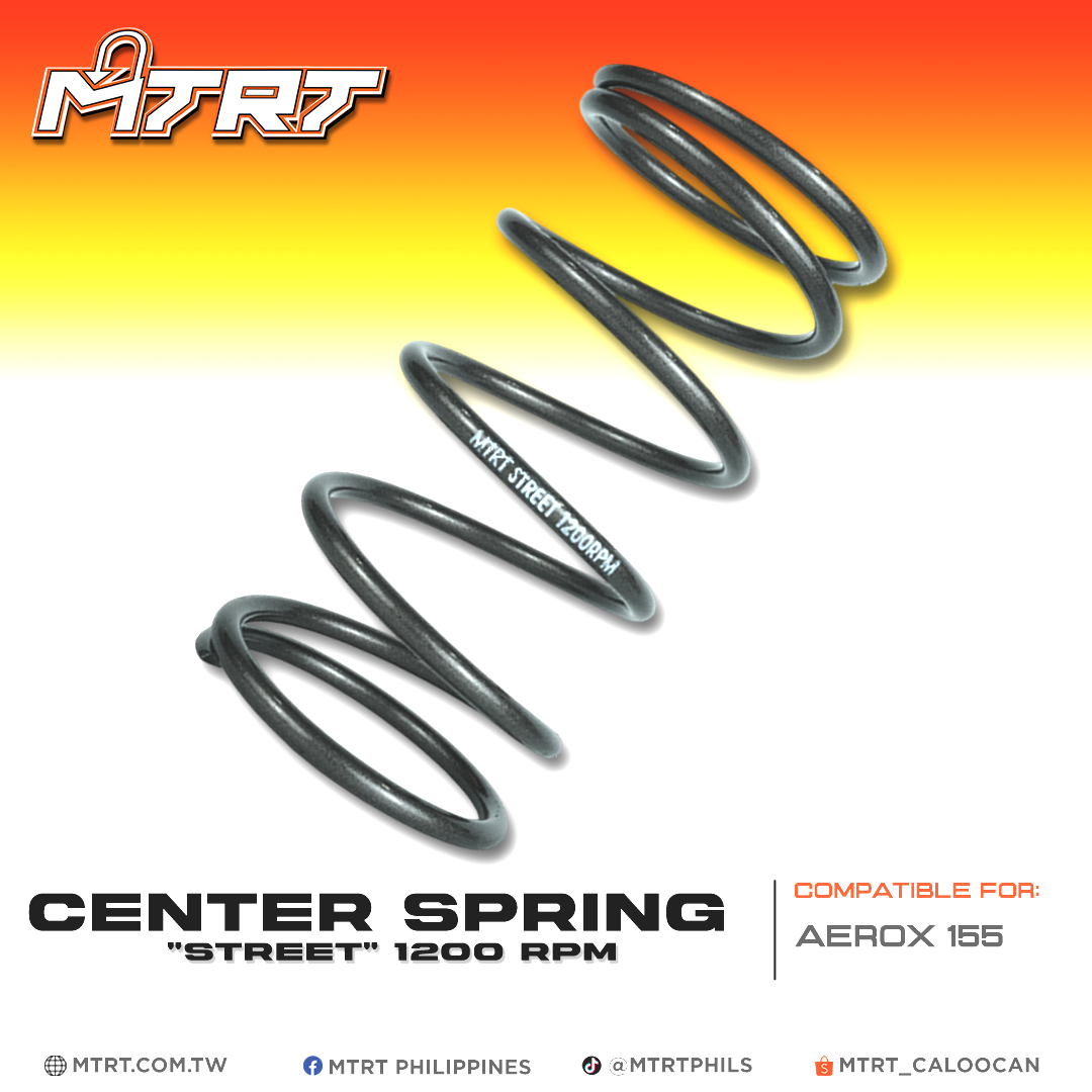 STREET CENTER SPRING AEROX155 1200 RPM MTRT GRAY