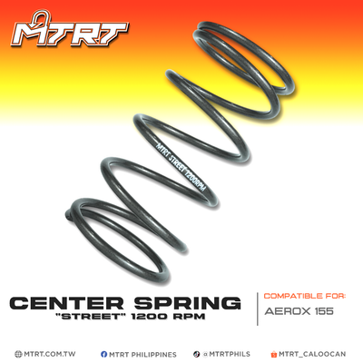 STREET CENTER SPRING AEROX155 1200 RPM MTRT GRAY